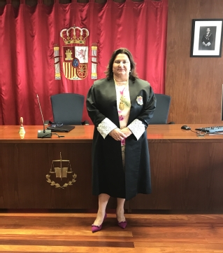 La magistrada Aurora Ruiz Ferreiro